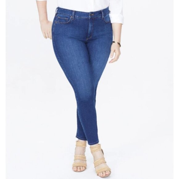 NYDJ Ami Skinny Legging Women's Plus Size 24W Cooper Stretch Denim Jeans NWT - Picture 1 of 16